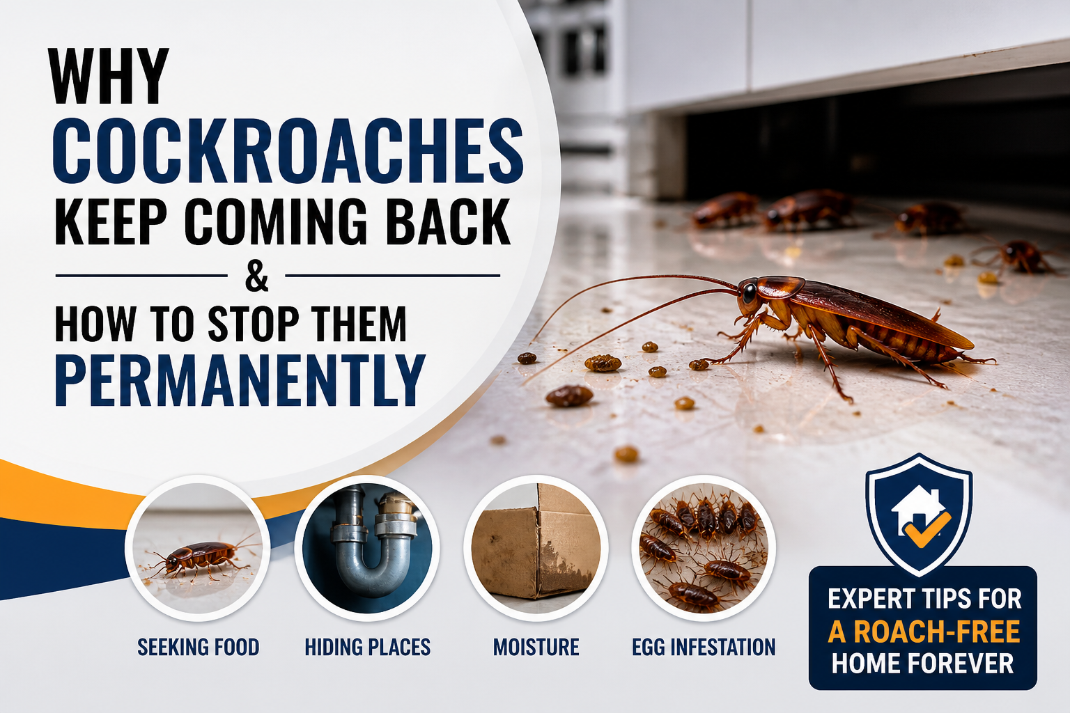 Cockroaches Keep Coming Back