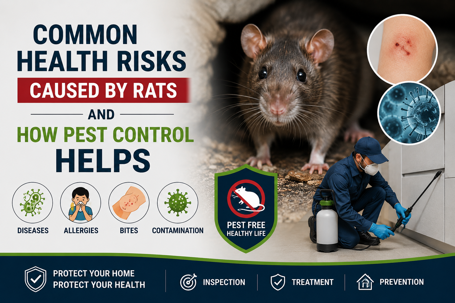 Common Health Risks Caused by Rats