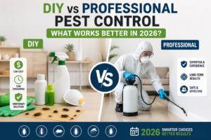 DIY vs Professional Pest Control